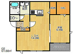 エトワールN’s（エヌズ） 2階/202