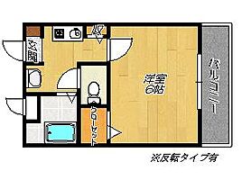 エクセルコート 103 ｜ 大阪府大東市中垣内2丁目（賃貸アパート1K・1階・20.00㎡） その2