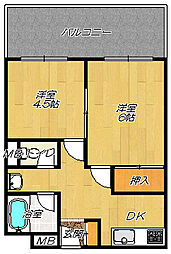 JR片町線(学研都市線) 住道駅 徒歩13分 4階/-