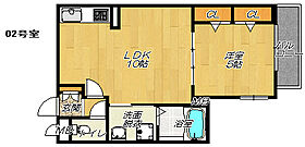 大阪府東大阪市吉田4丁目（賃貸アパート1LDK・3階・35.87㎡） その2