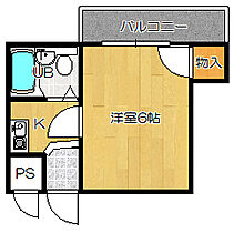 大阪府四條畷市清滝中町（賃貸マンション1R・1階・18.00㎡） その2