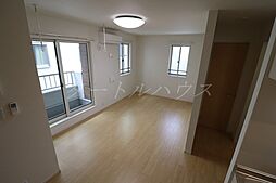 JR片町線(学研都市線) 鴻池新田駅 徒歩16分の賃貸アパート 2階1LDKのリビング/ダイニング