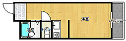 小林マンション ワンルームの間取図画像