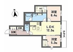 JR片町線(学研都市線) 星田駅 徒歩6分 1階/-