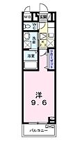 大阪府大東市深野5丁目（賃貸マンション1K・2階・28.87㎡） その2