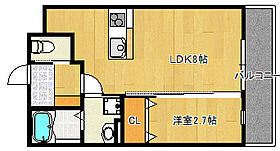 大阪府大東市南津の辺町（賃貸マンション1LDK・4階・26.23㎡） その2