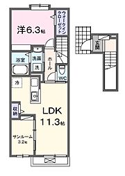 JR片町線(学研都市線) 住道駅 徒歩24分 2階/-