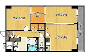 大阪府東大阪市東石切町3丁目（賃貸マンション2LDK・2階・55.44㎡） その2