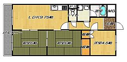 JR片町線(学研都市線) 住道駅 徒歩19分 3階/-