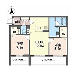 JR片町線(学研都市線) 四条畷駅 徒歩8分 2階/-