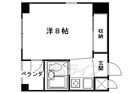 京都府京都市伏見区深草極楽町（賃貸マンション1R・3階・19.00㎡） その2