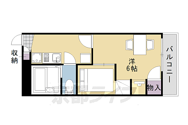 レオパレス西京 303｜京都府京都市西京区大枝塚原町(賃貸アパート1K・3階・19.87㎡)の写真 その2