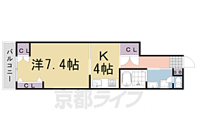 リバティIII 1-B ｜ 京都府京都市西京区樫原平田町（賃貸マンション1DK・1階・36.10㎡） その2