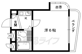 ルネサンス 301 ｜ 京都府長岡京市天神1丁目（賃貸マンション1K・3階・16.64㎡） その2