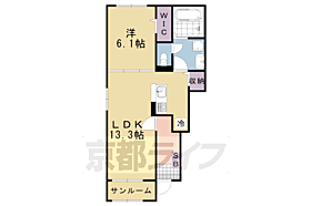 ＫＴ南丹 104 ｜ 京都府南丹市園部町木崎町（賃貸アパート1LDK・1階・50.01㎡） その2