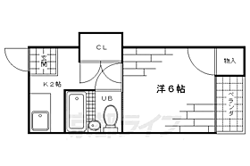 京都府京都市伏見区向島中島町（賃貸マンション1K・2階・18.00㎡） その2