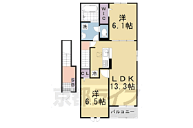 メゾンソラーレI 204 ｜ 京都府南丹市八木町大薮（賃貸アパート2LDK・2階・59.58㎡） その2