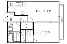 京都府京都市南区上鳥羽塔ノ森東向町（賃貸アパート1LDK・2階・40.30㎡） その2