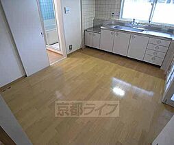 京都市営烏丸線 竹田駅 徒歩4分の賃貸アパート 2階2DKのリビング/ダイニング