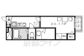 京都府京都市伏見区桃山町丹後（賃貸アパート1K・1階・20.17㎡） その2