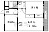 アクエルド長岡京2階7.6万円