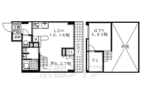 京都府京都市伏見区表町（賃貸マンション1LDK・3階・39.54㎡） その2