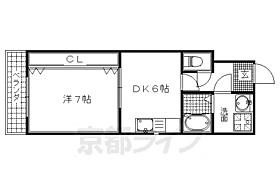 京都府京都市伏見区銀座町4丁目（賃貸マンション1DK・3階・31.00㎡） その2