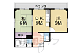 タウンコーポくつかけ4階5.3万円