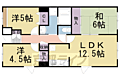 ベルク長岡京1階9.6万円