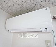 エアコン付きです。