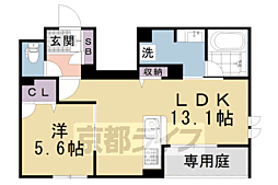 近鉄京都線 竹田駅 徒歩4分 1階/-
