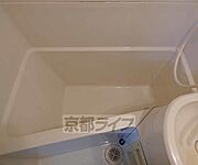 浴槽つきでお湯を張ることもできます。