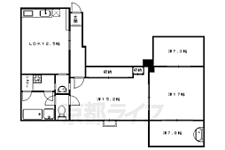 伽羅唯心庵 4LDKの間取図画像