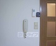 備え付きのインターホンです。