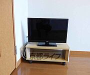 備え付けテレビです。