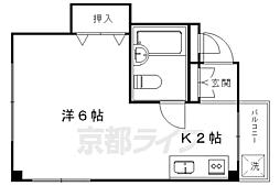 叡山電鉄叡山本線 元田中駅 徒歩20分 3階/-
