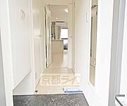 玄関からの景色です。