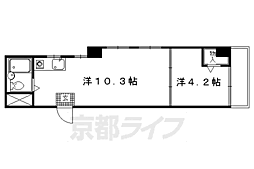 つゞれコーポ 1DKの間取図画像
