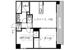 ベロフィオーレ宮之阪 1SLDKの間取図画像