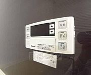 お風呂の追炊きです。