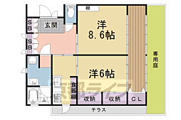 ＣＬＡＩＲ　嵯峨　貸家