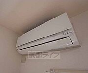備え付きの冷暖房です。