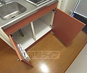 キッチン下の収納です。