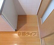 冷蔵庫置き場です