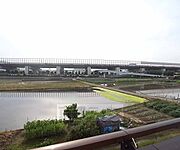 バルコニーからの風景です。