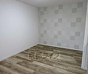 アクセントクロスがおしゃれですね。
