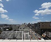 バルコニーからの景色です。