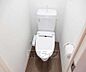トイレ：シンプルで使いやすいトイレスペース