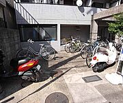 駐輪スペースです。
