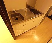 すっきりとしたキッチンです。